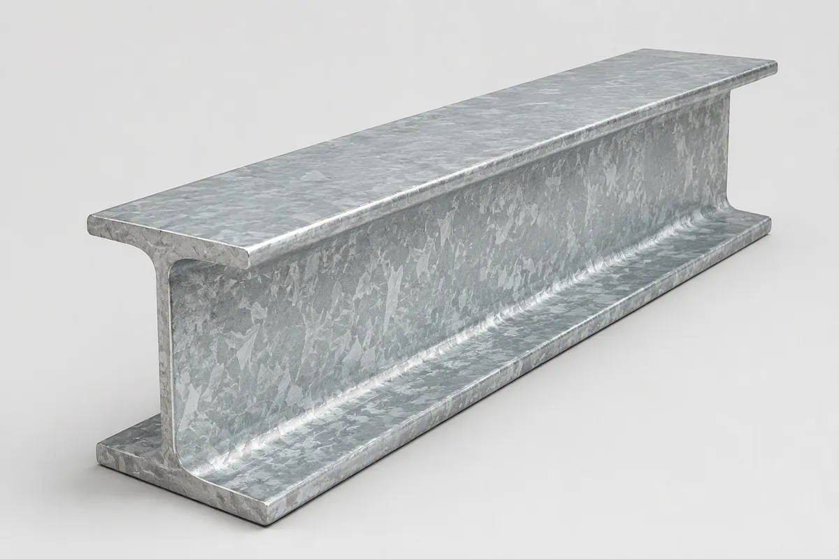 Galvanized I-Beam, grades Q235B / DX51D