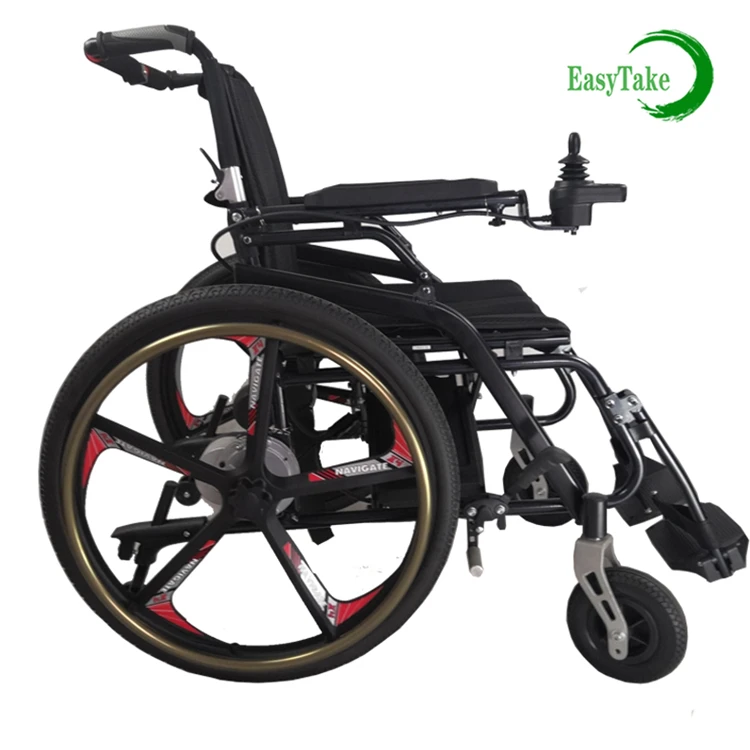 Magnesium Alloy Easy Fold Medical Mobi Electric Power Wheelchair