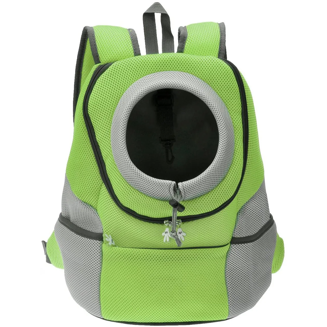 

Hot selling travel portable chest dog bag with breathable design padded shoulders ideal for hiking outdoor pets backpack, Green,blue,black
