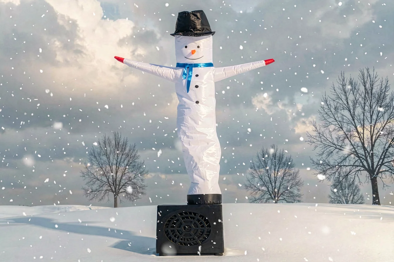 Premium Dancing Snowman