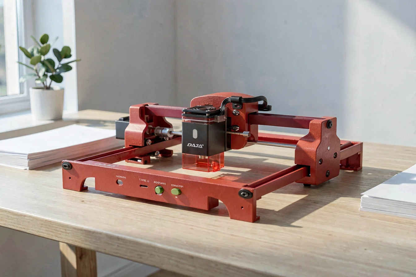 Customizable rubber stamp maker machine
