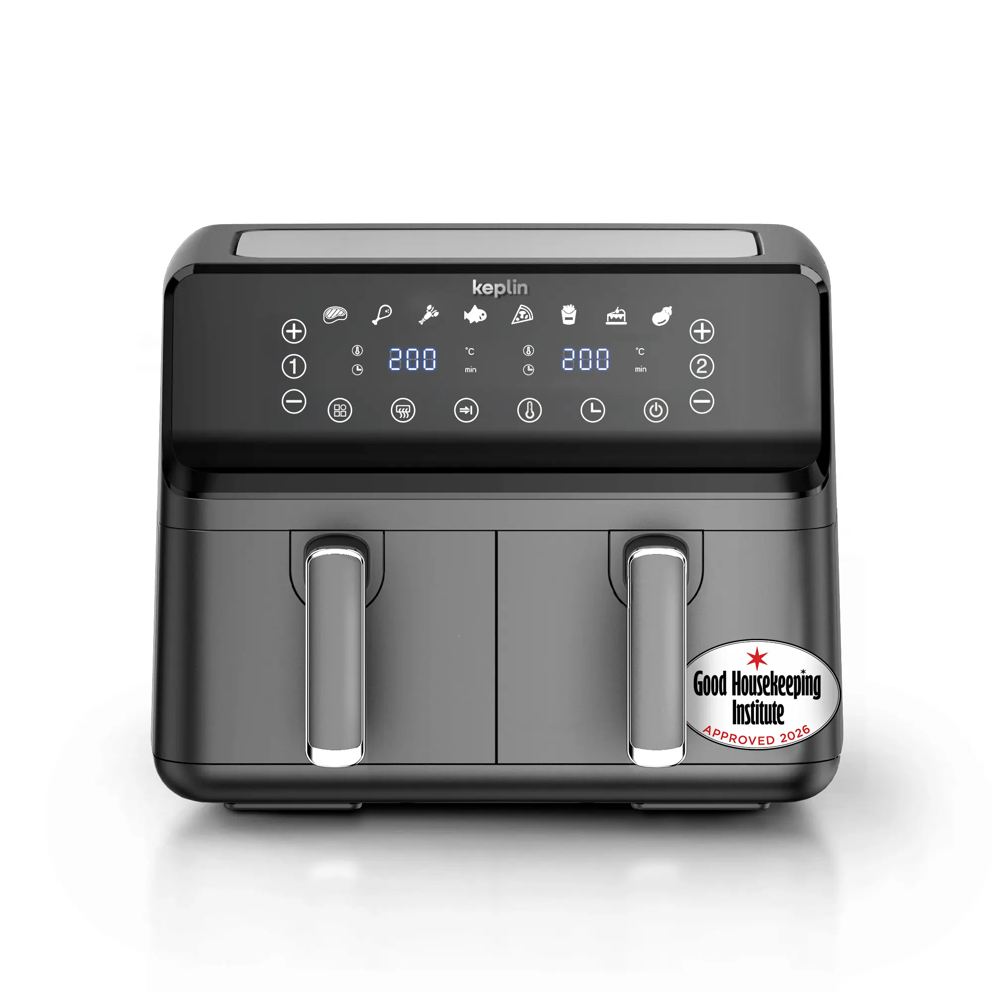 Keplin 9L Dual Air Fryer Front