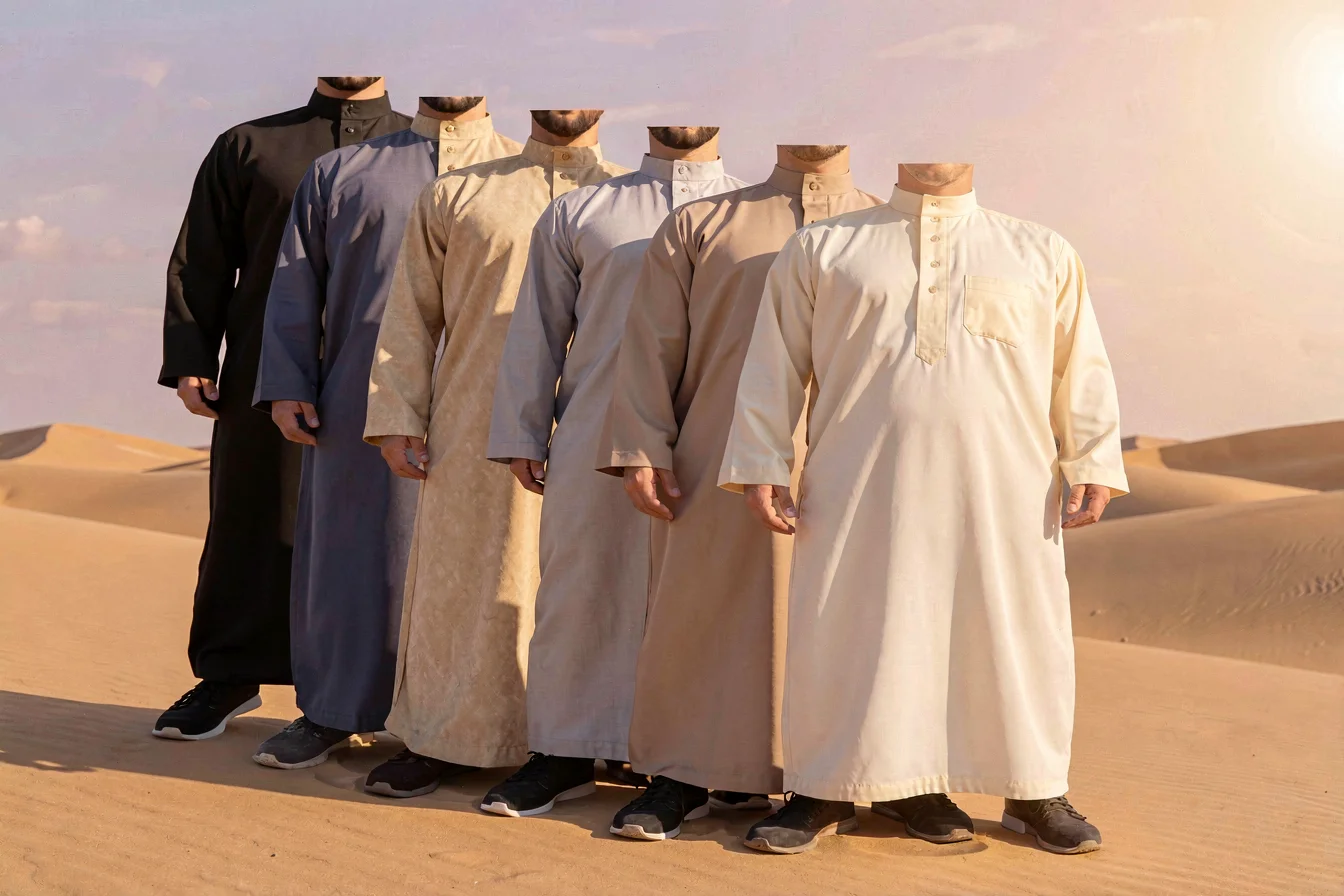 Top-selling Qatar men's thobe