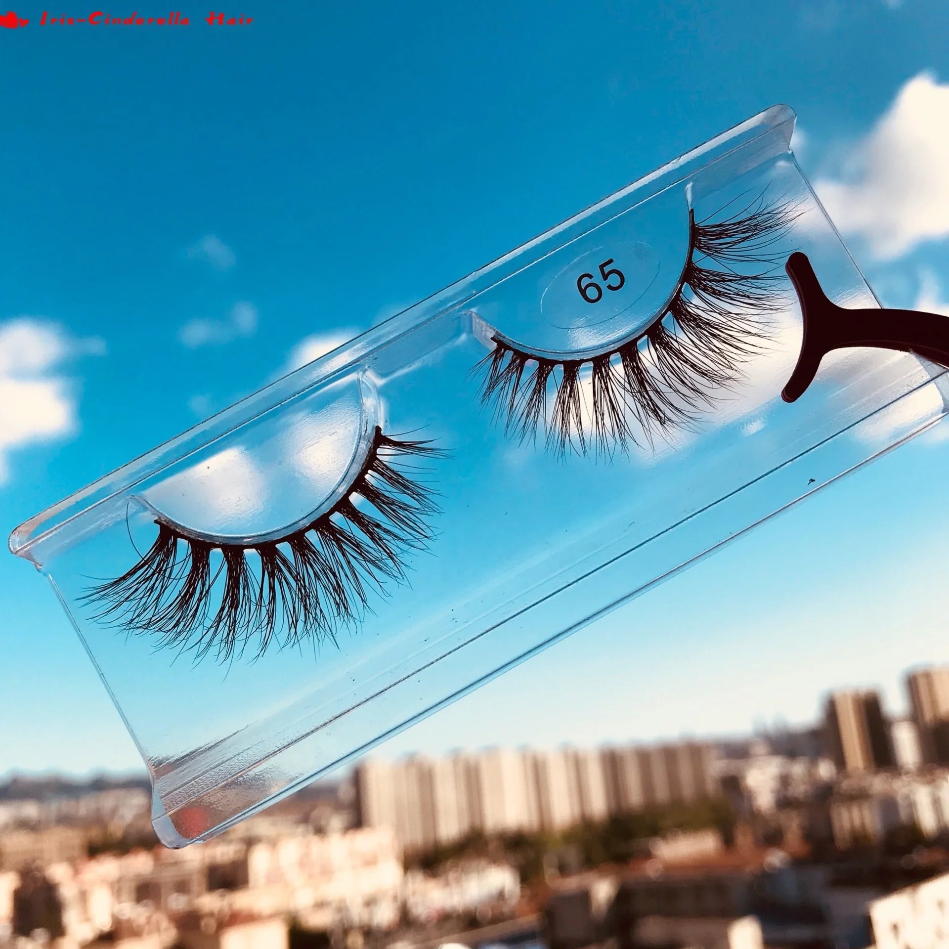 

Mink Fur Eyelash 3d Real Mink Lashes Wholesale Slightly Curly 100% Siberian Mink Fur Natural Long Hand Made eyelashes, Black