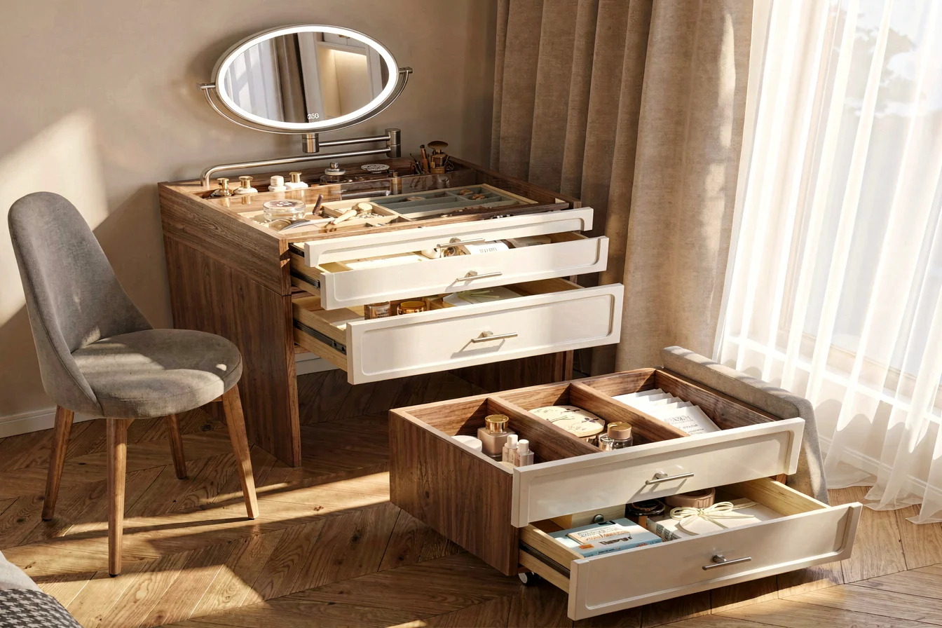 Compact 50cm dressing table