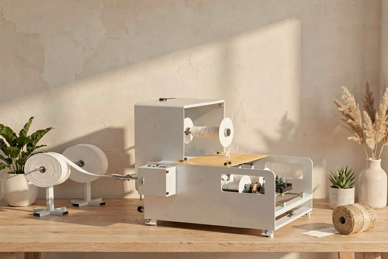 Automated Twisted Paper Rope Machine
