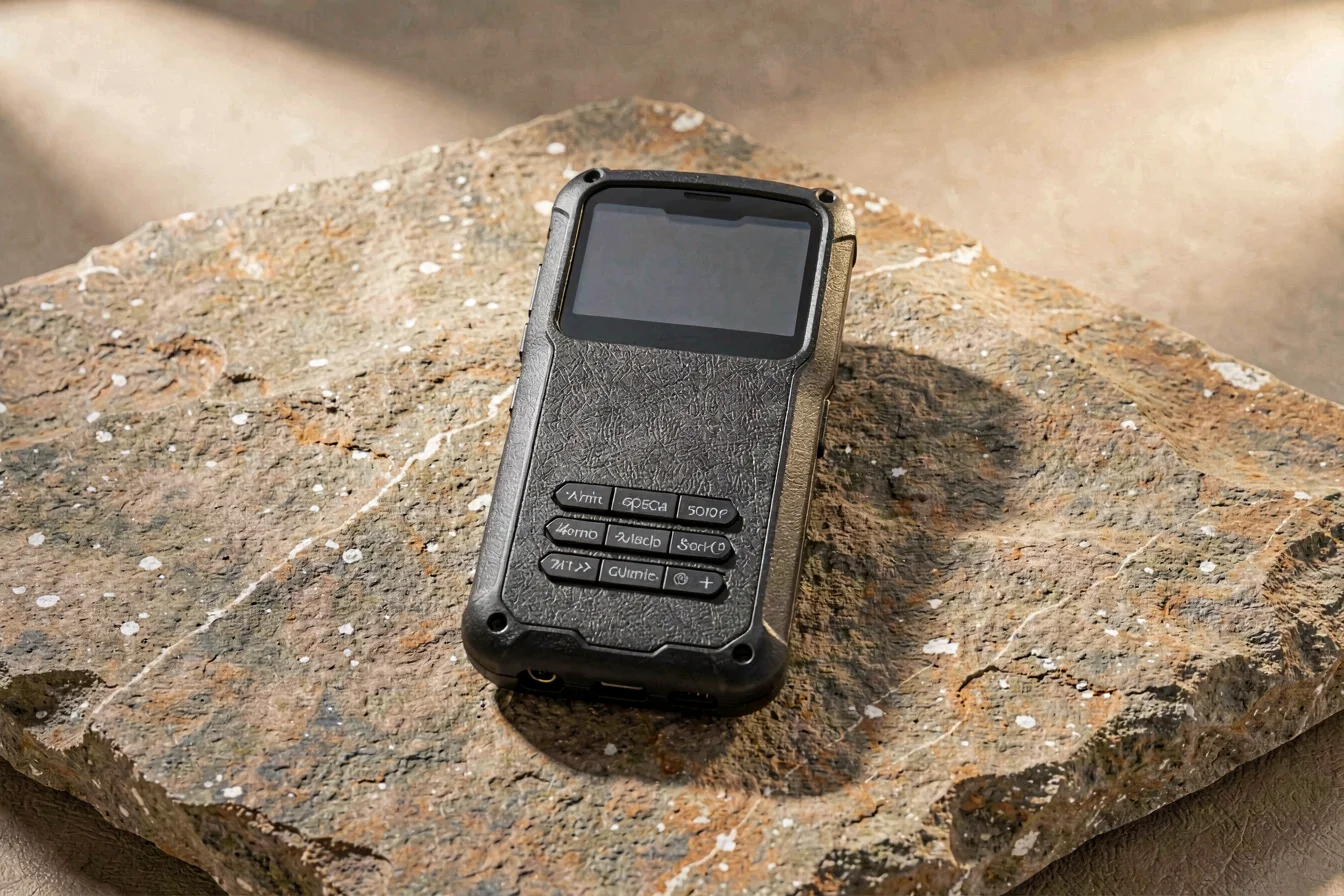 Rugged plastic mobile phone