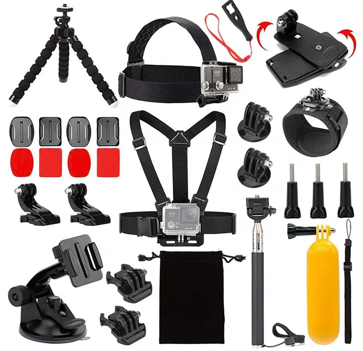 

JUNNX For Gopro Sports Camera Accessories Kit Monopod Selfie Stick for DJI 360 Gopro Hero 10 Max 9 8 7 6 5