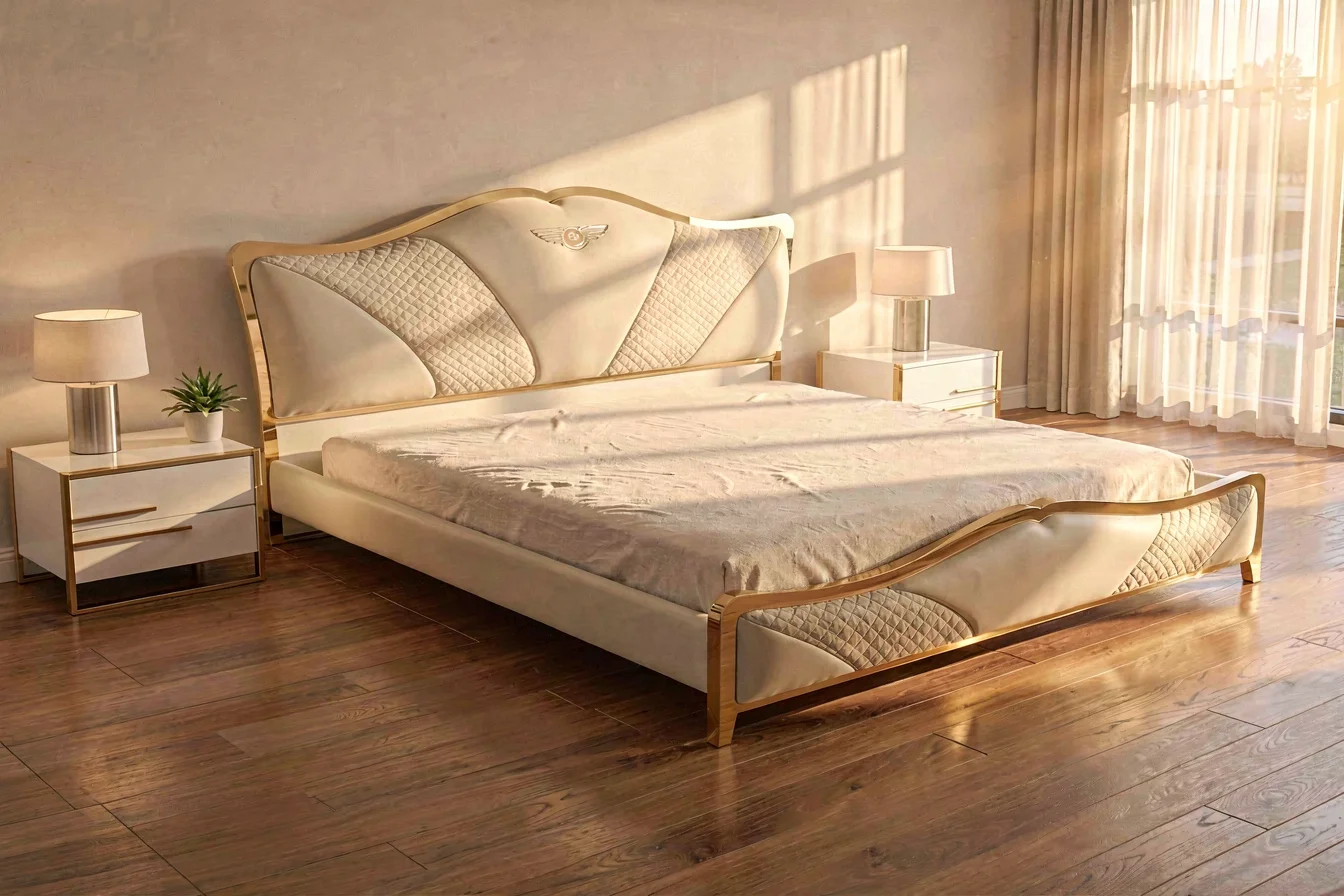 Decorative heart shaped bed vs. traditional rectangular bed