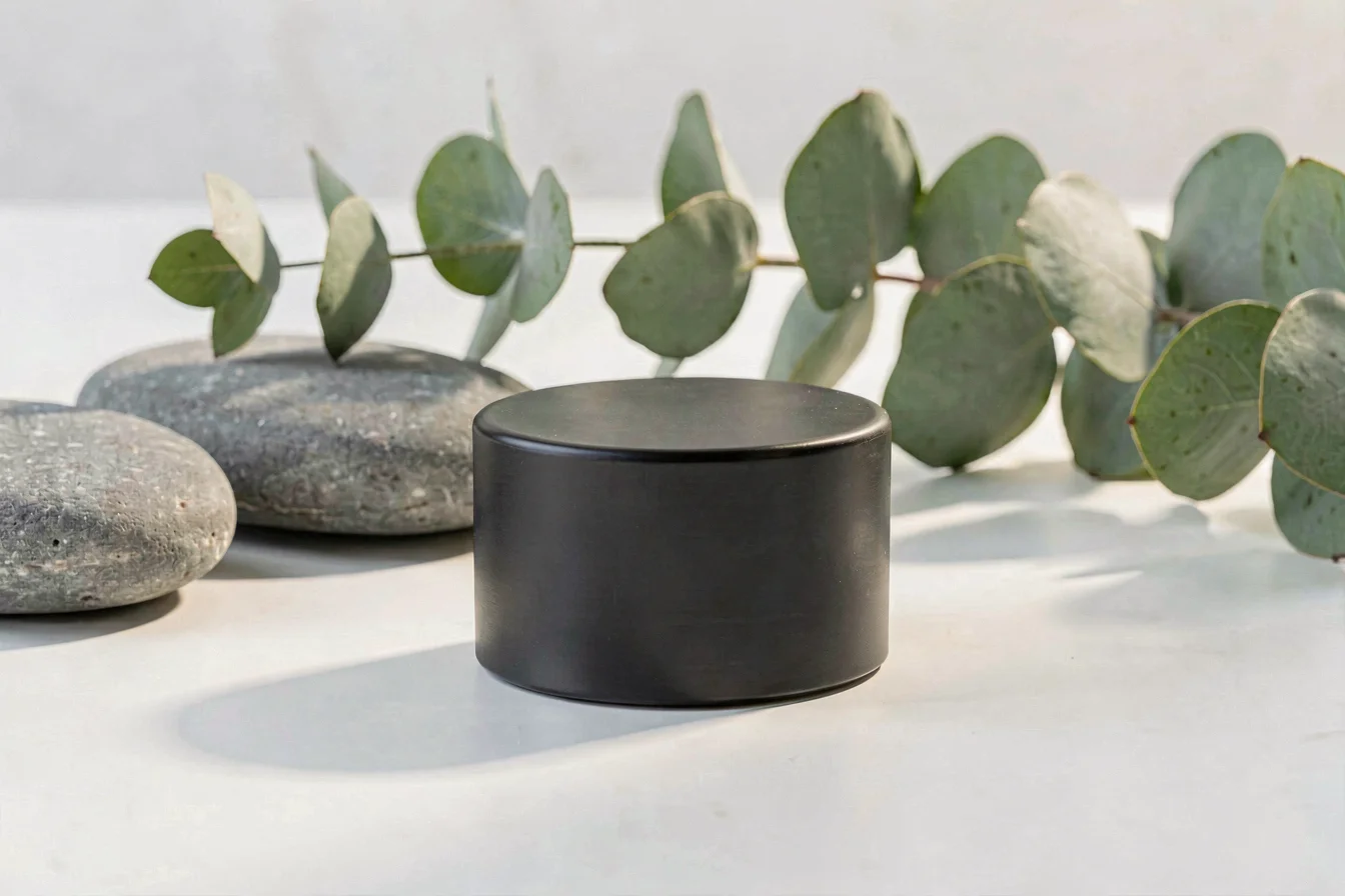 Refillable magnetic perfume cap