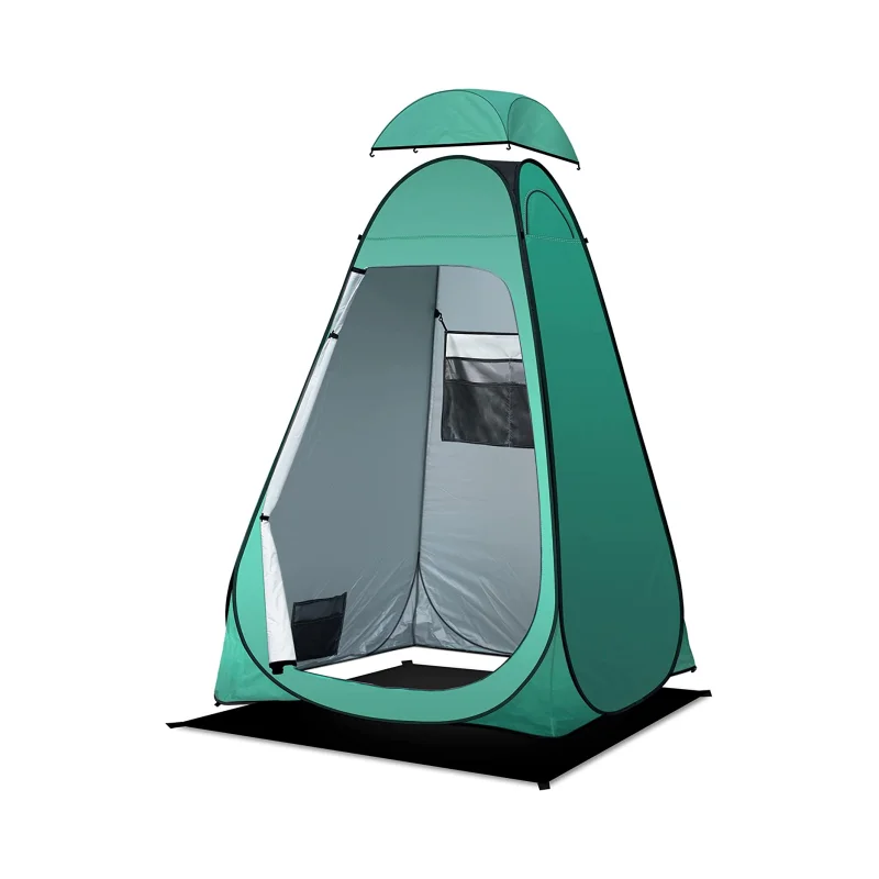 WOQI Pop up Shower Changing Toilet Tent Portable Camping Privacy Shelters Room