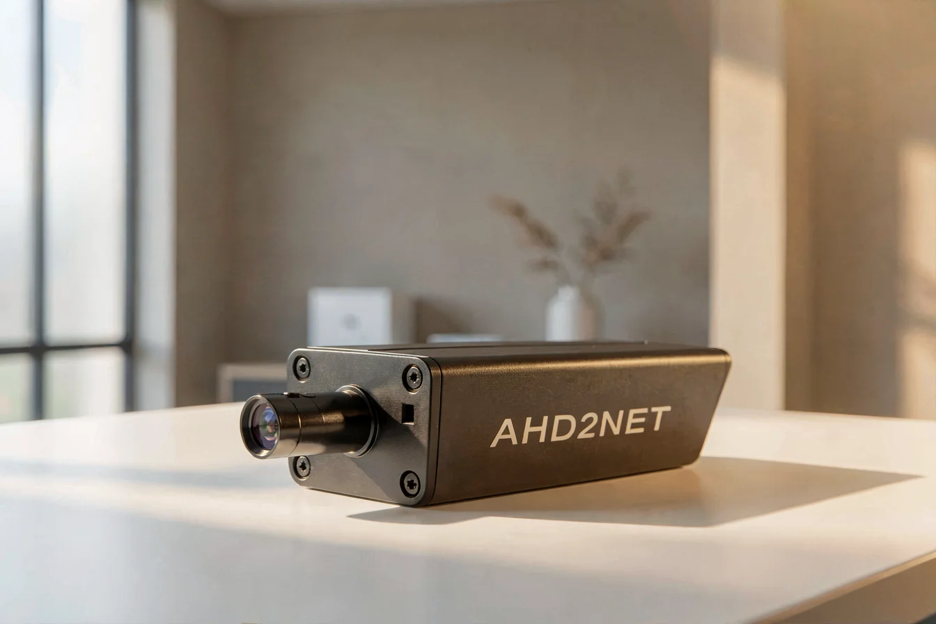 High-resolution IP Camera vs. Analog Video Converter
