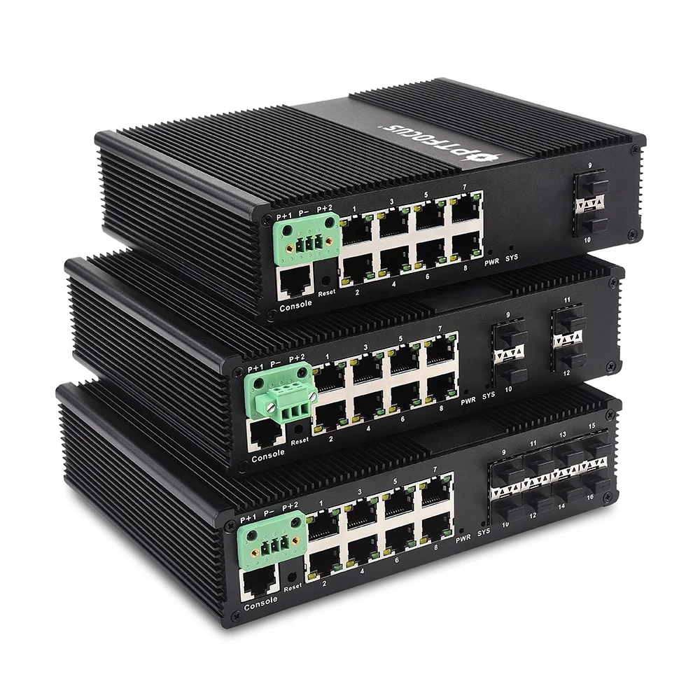 

DC12V ~ DC48V Input POE Supply Industrial 8-Port Full Gigabit Switches for Solar Power System or Vehicle