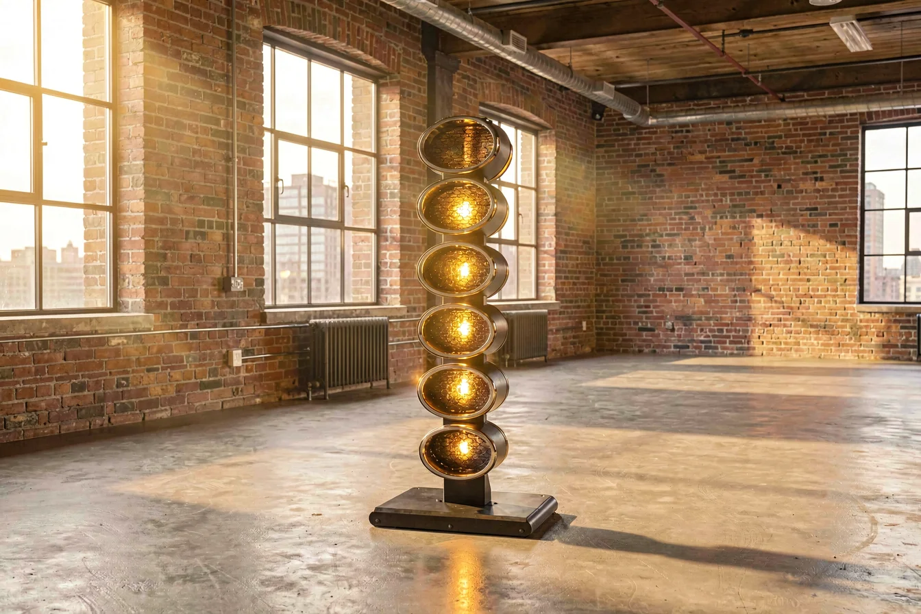 Trending retro stage light