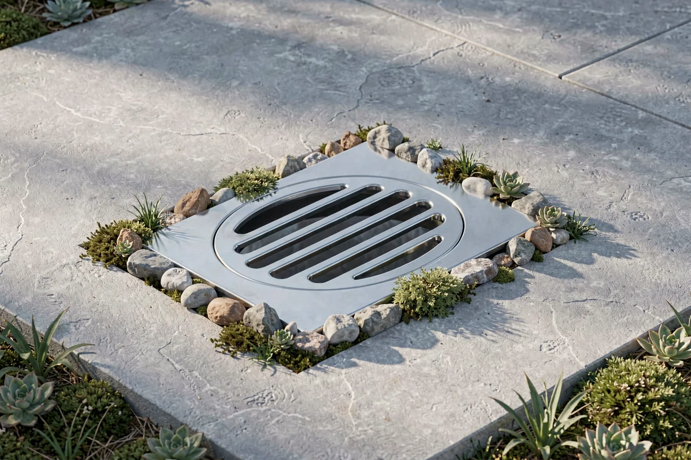 decorative drain grate