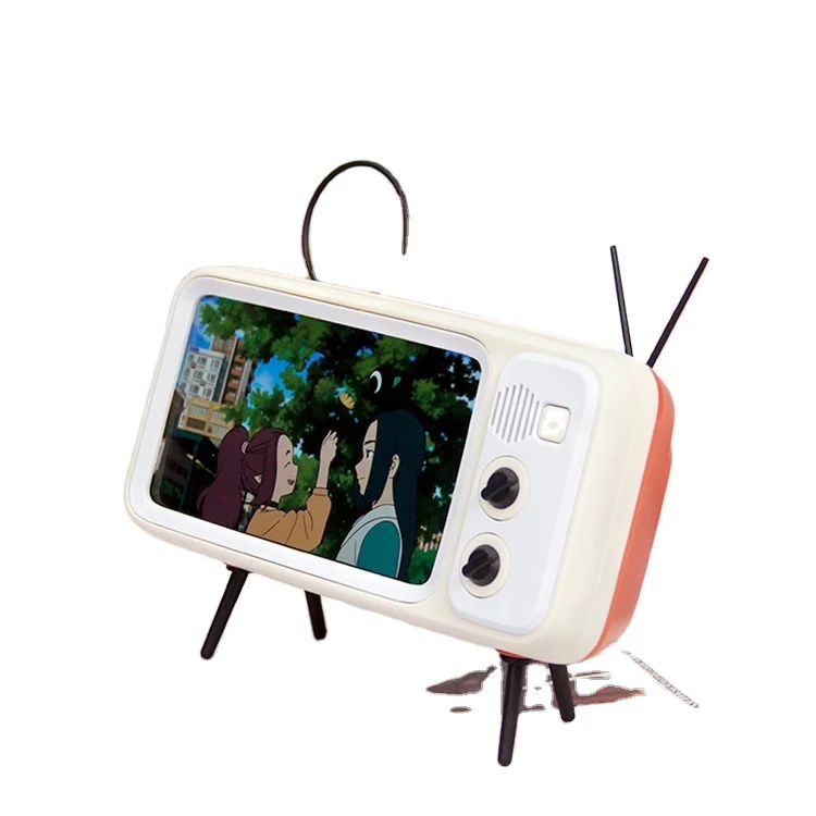 

Good quality TV-JCZN-010 Desktop Retro Speaker 1500 mA capacity 5V/1A 400 g Speaker with Holder