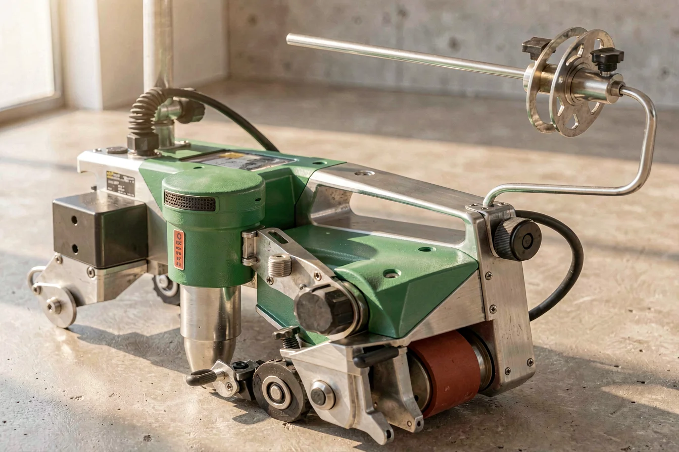Automatic vinyl floor welding machine