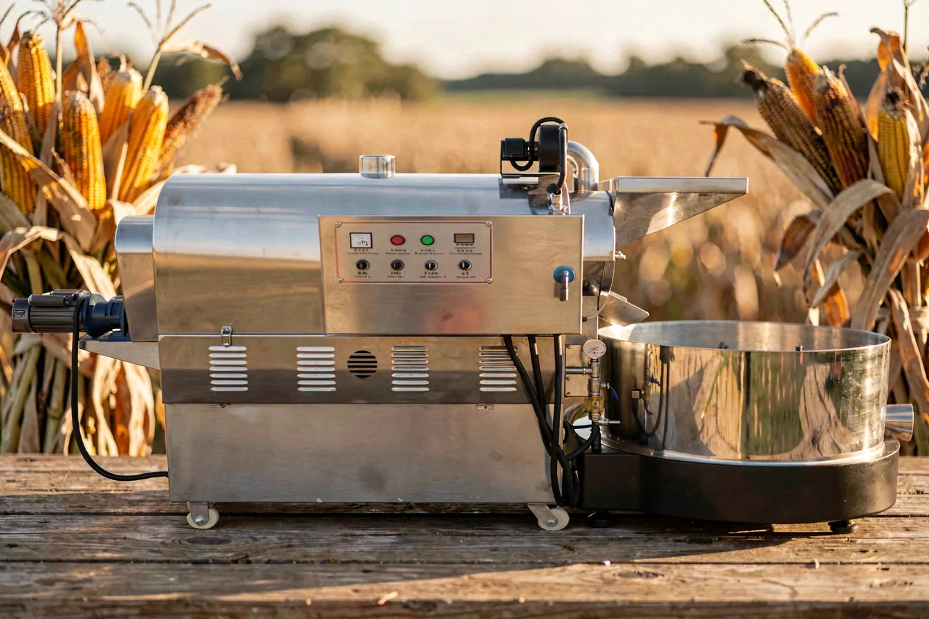 Durable corn roaster