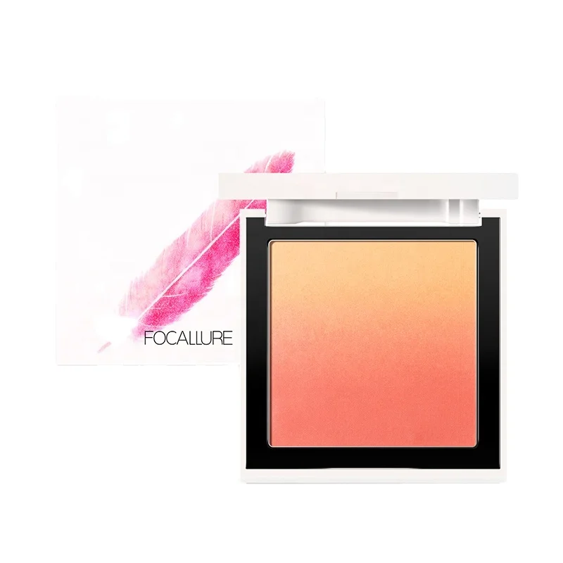 

Focallure Wholesale Natural Cosmetics Single Makeup Blusher Cheek Blush Compact Distributors