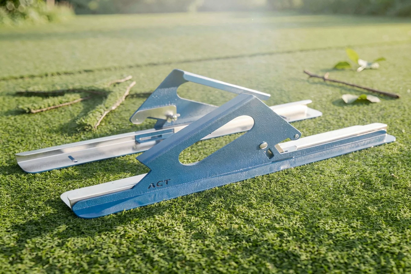 Ergonomic grass cutting knives