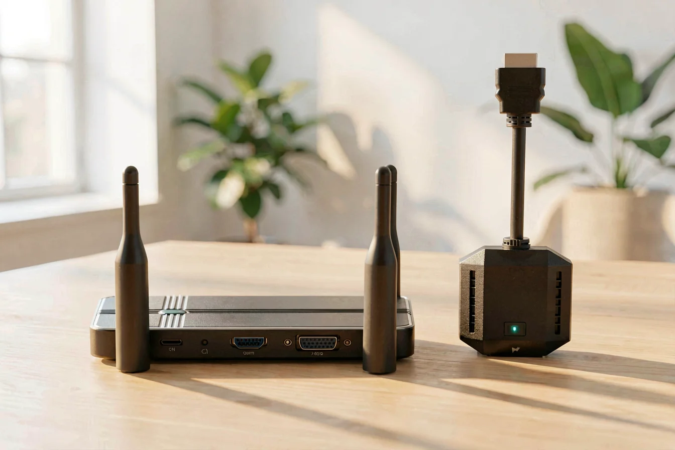 High-performance wireless VGA adapter