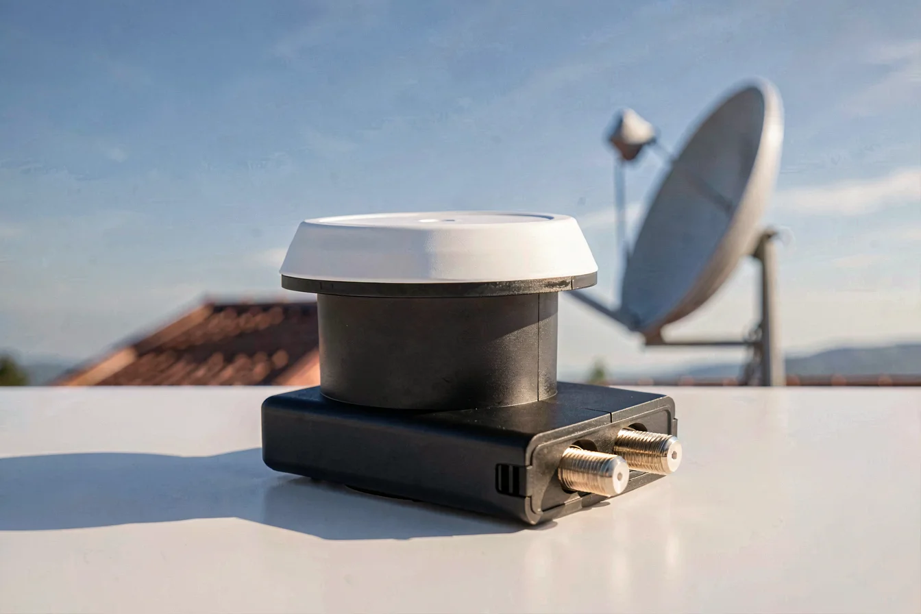 High-performance lazer LNB