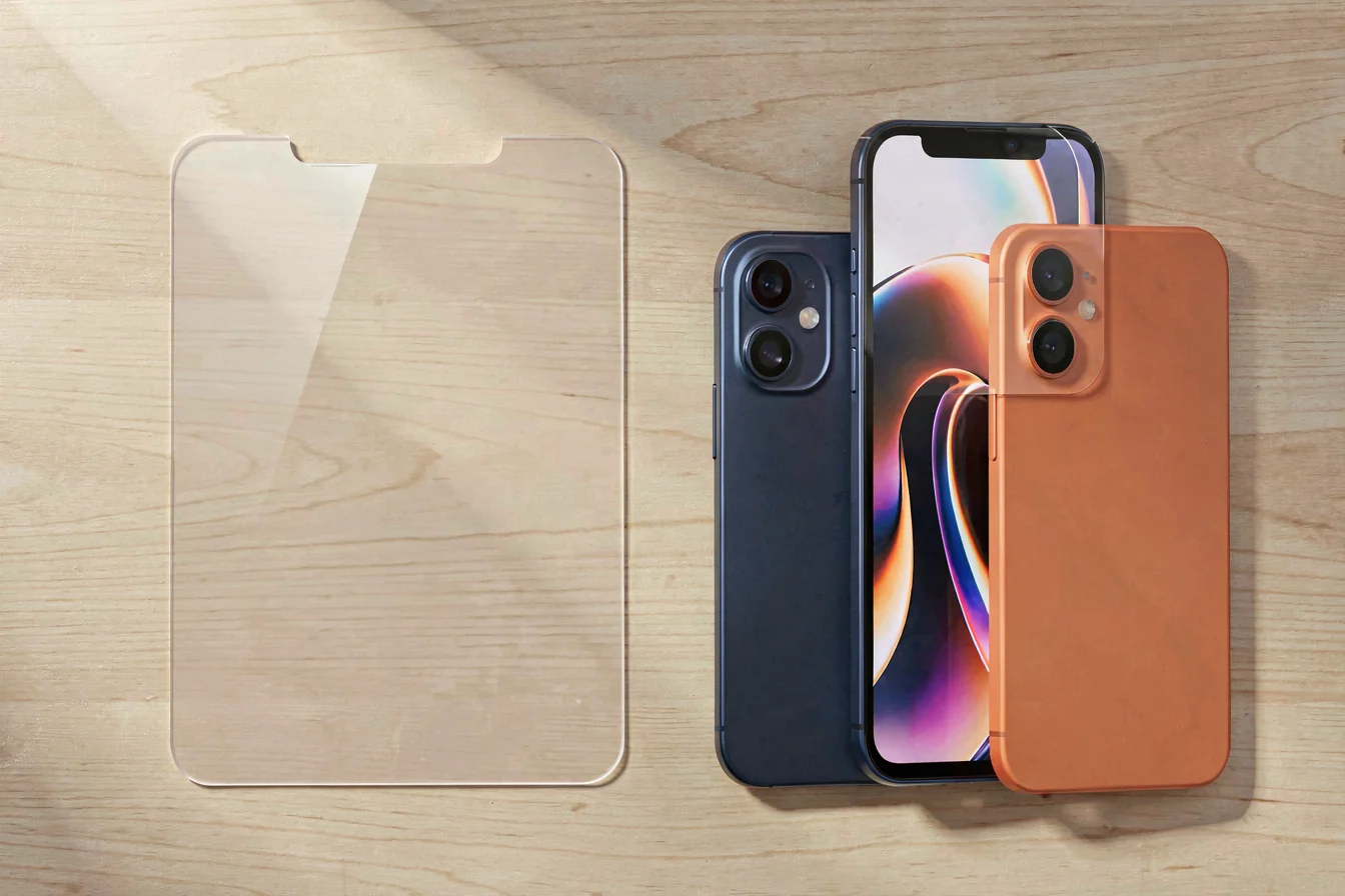 self-healing universal screen protector