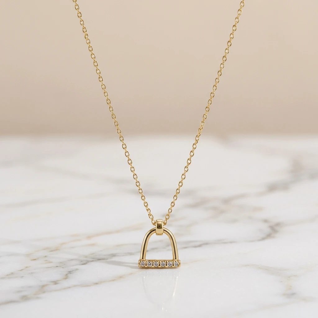 Custom CZ Pendant Necklaces in S925 sterling silver