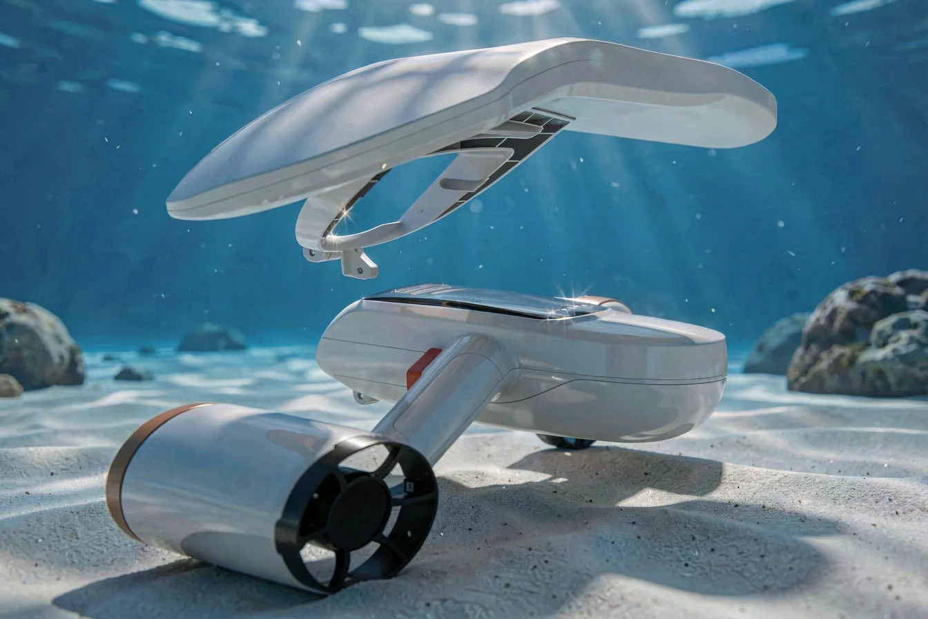 High-performance underwater RC shark