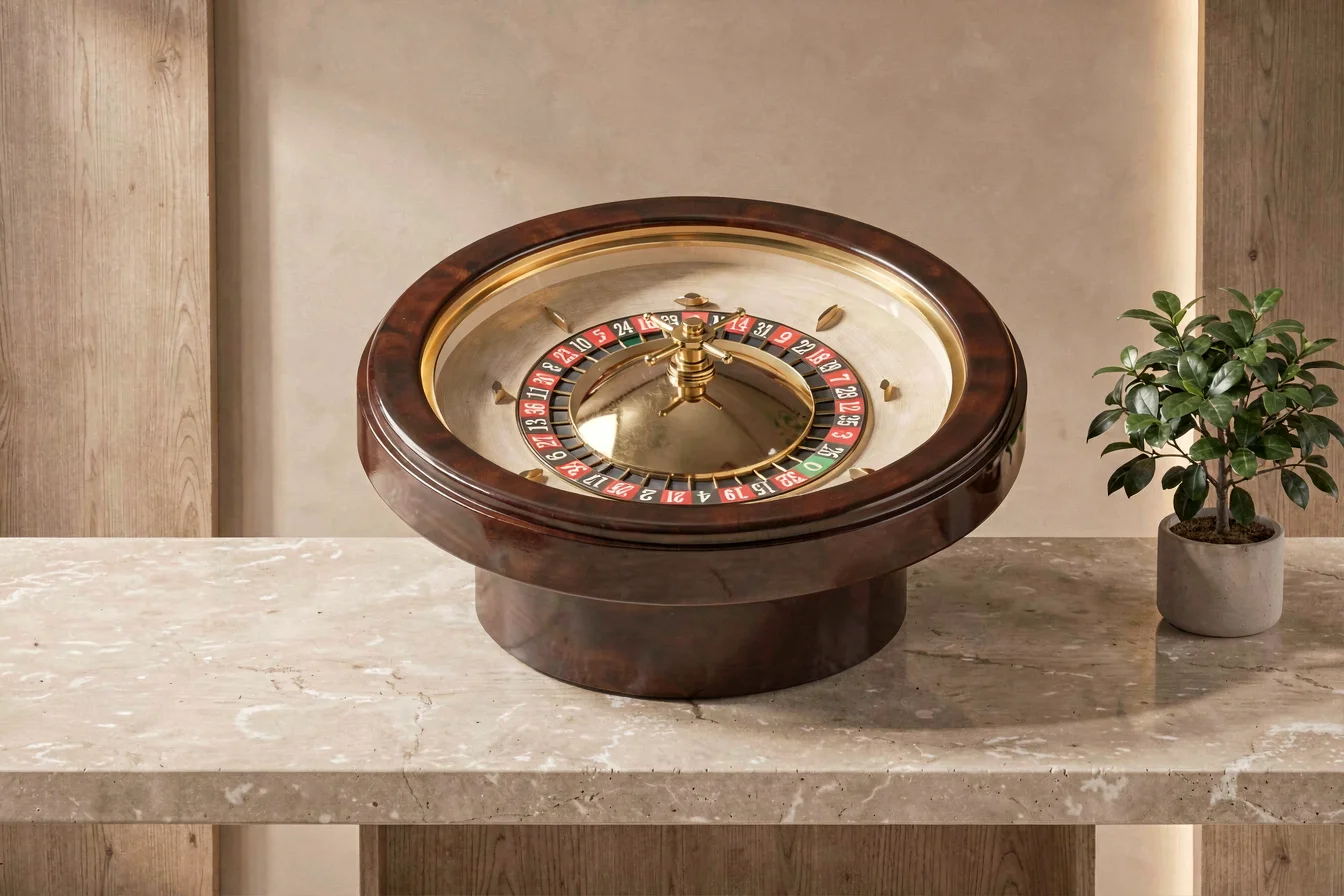 Regulatory Electronic Roulette Game Machine for Casino Setting