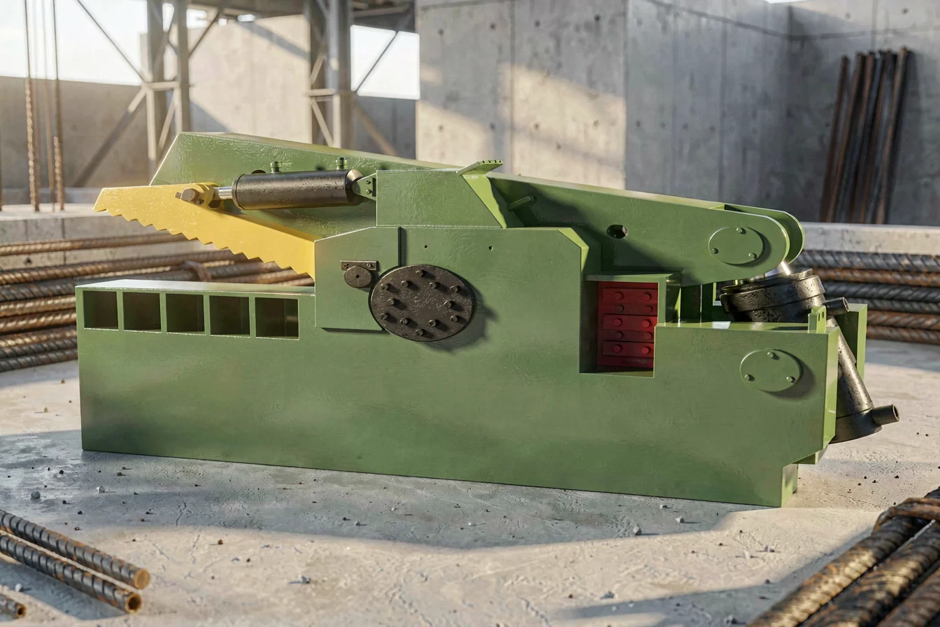 High-capacity rebar cutter