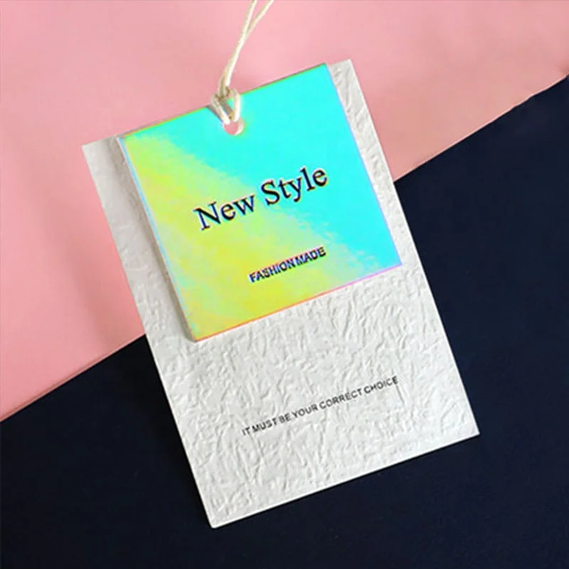

Luxury Cardboard Custom Design Printing Clothing Paper Swing Hang Tags With Cord/String, Custom Wedding Thank You Card Hang Tag, Custom color accepted