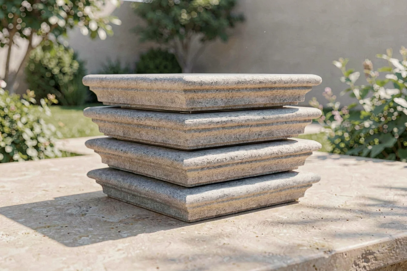 Classical Roman column cap