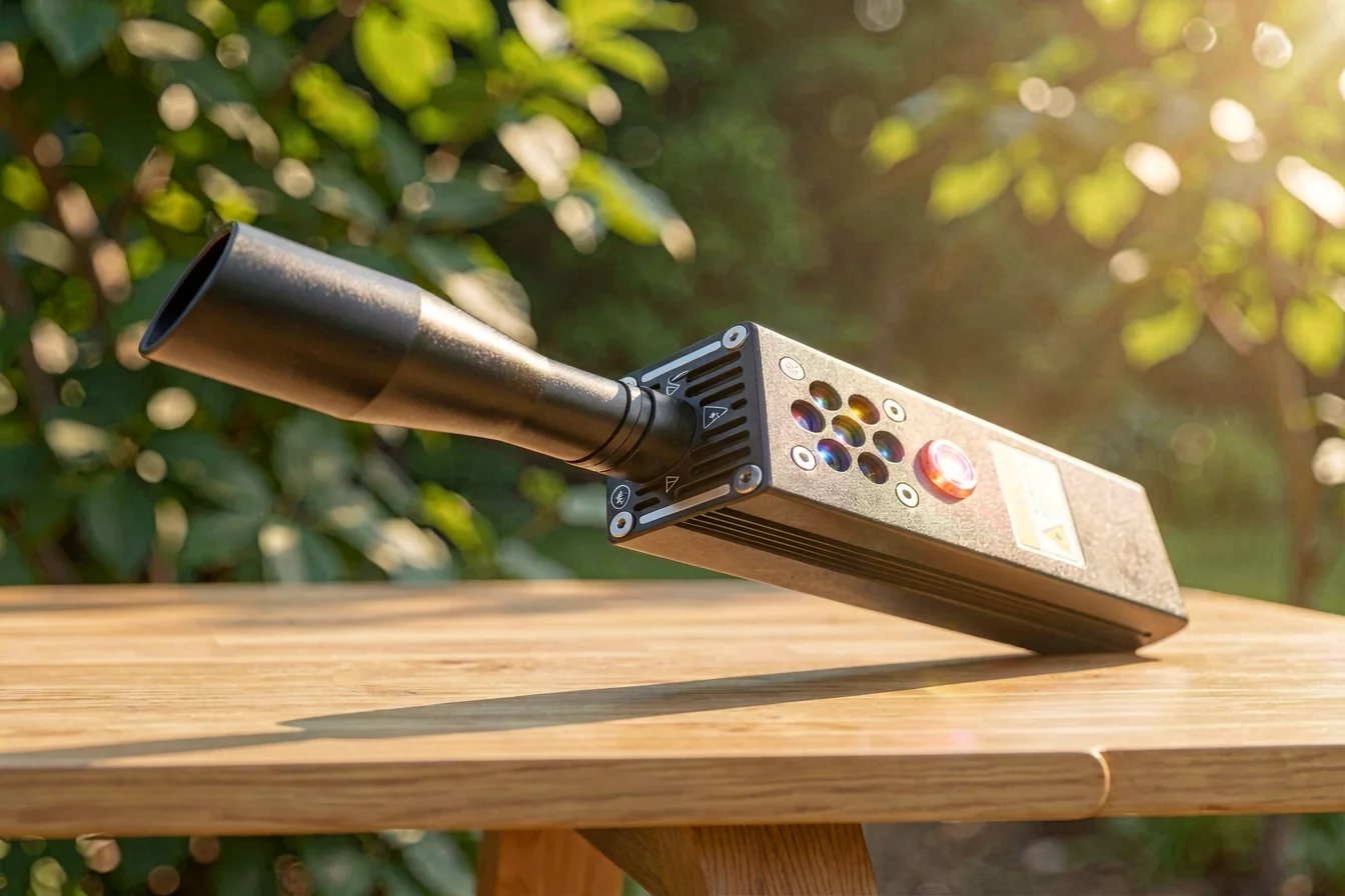 High-power burning laser pointer