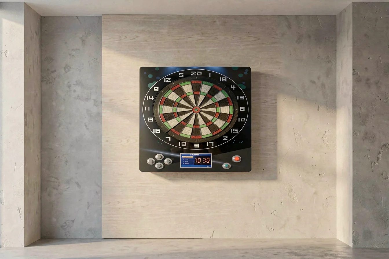 Durable Batak wall target for electronic dart game