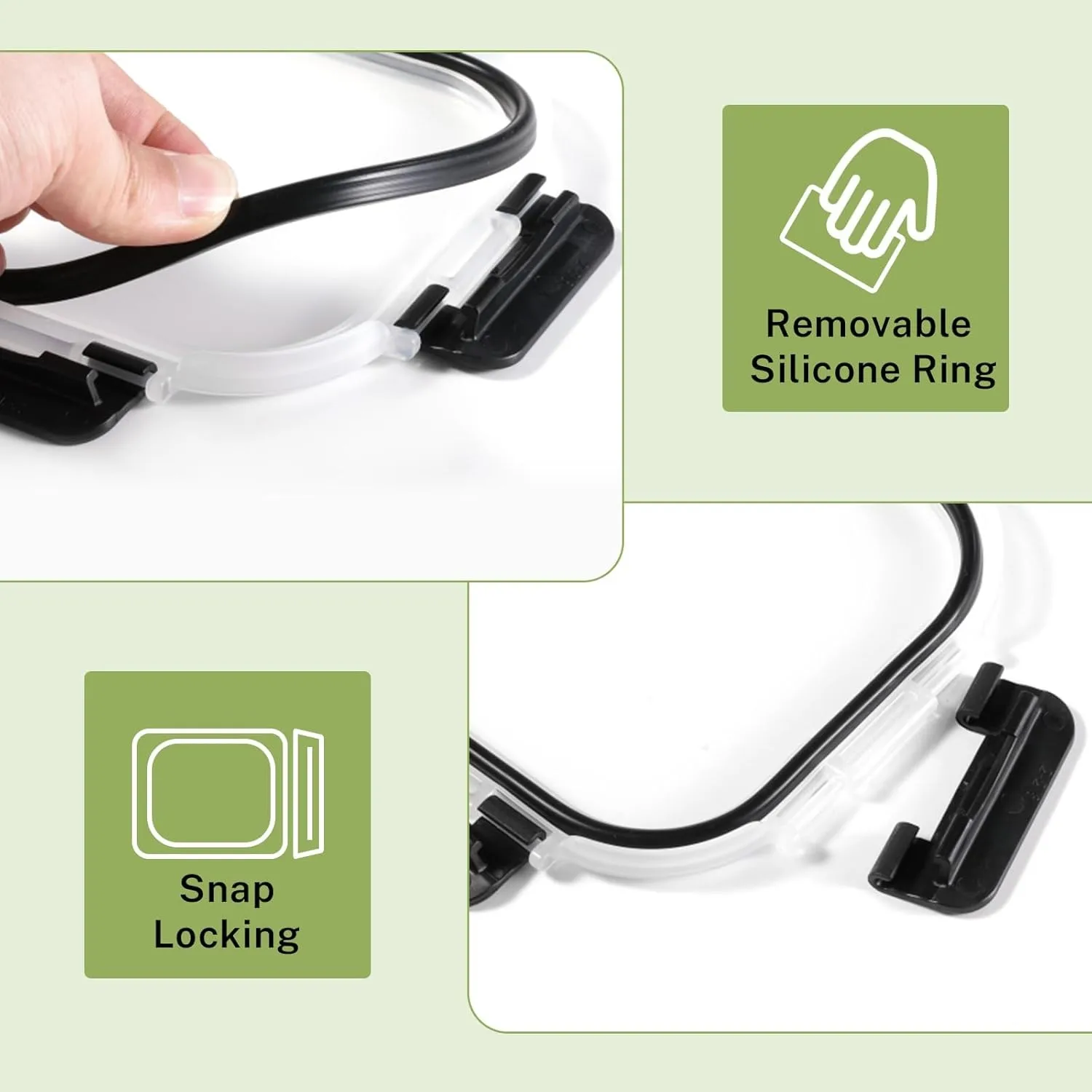 Snap Locking Lid