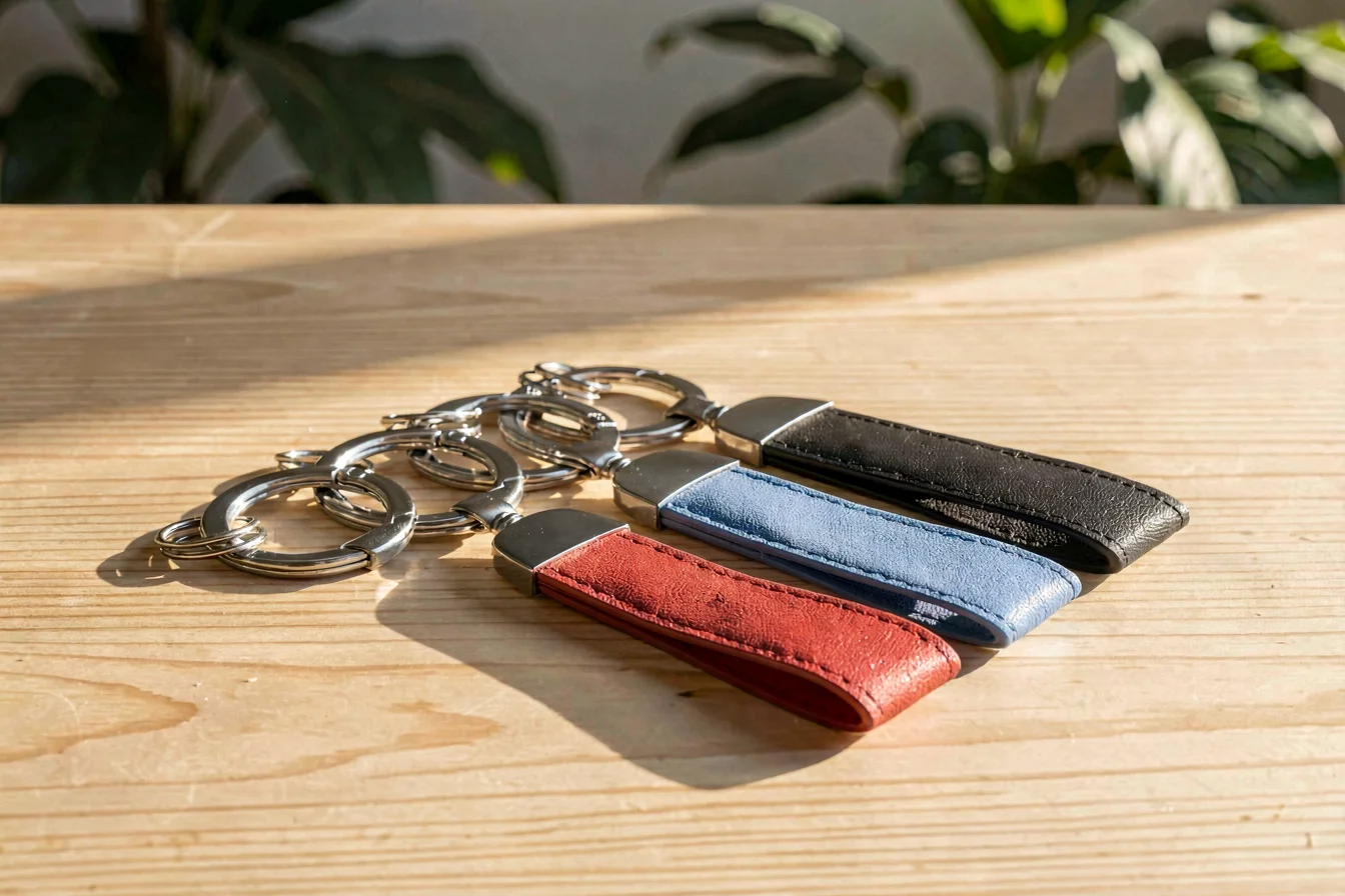 Custom metal car keychains