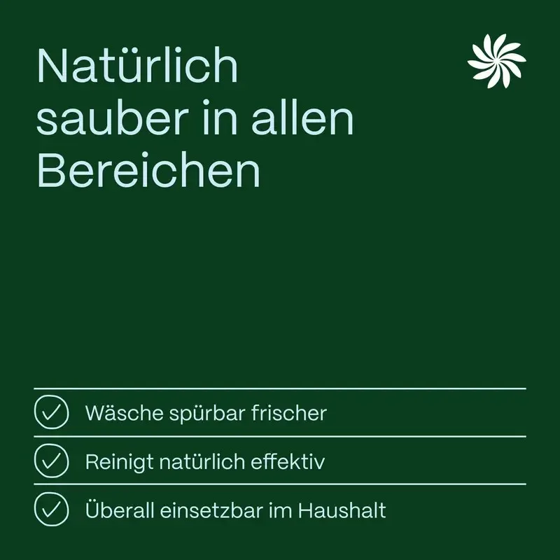 Natron zum Reinigen