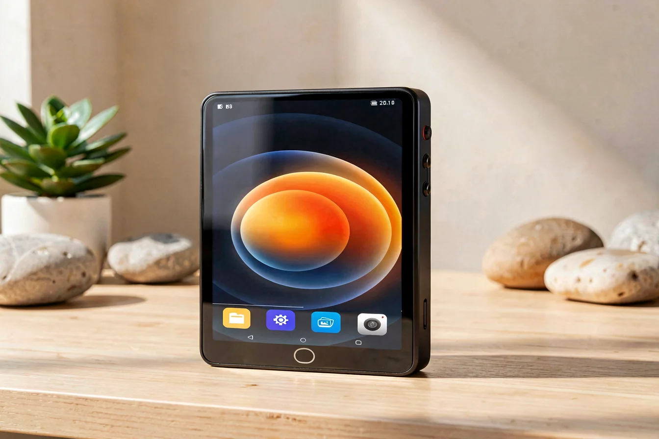 Android mp4 player with camera