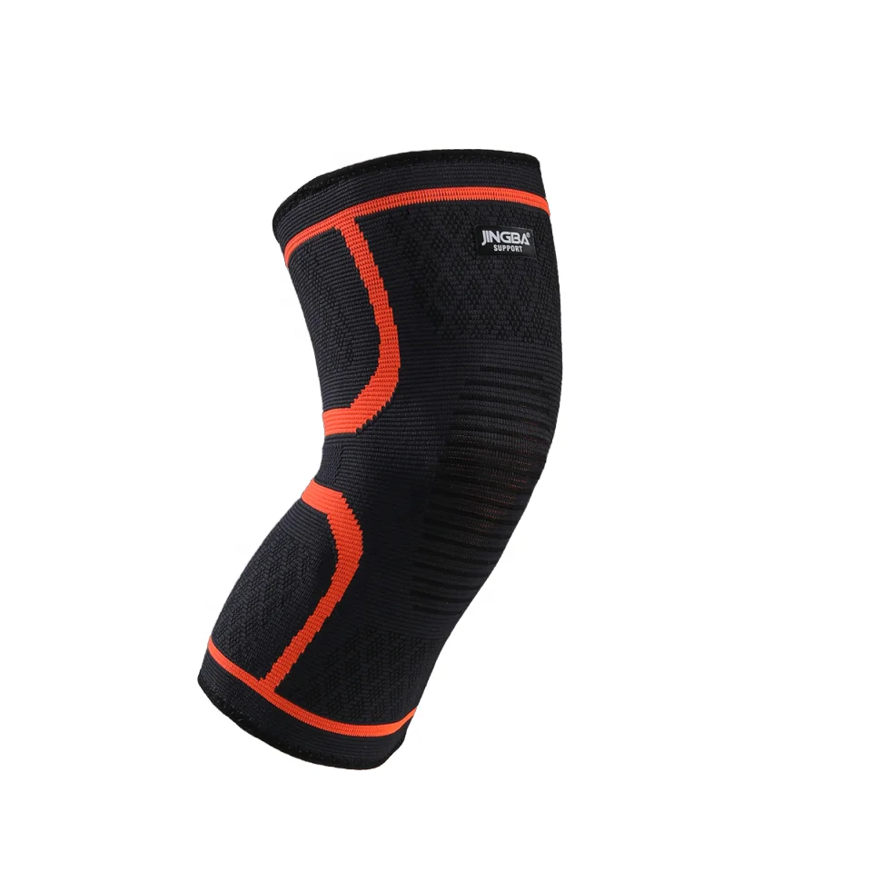 JINGBA SUPPORT Custom Knee Brace Ama Zon Temu Shein Popular Compression Knee Sleeve Runnig Sporting Knee Guards Fitness Safety