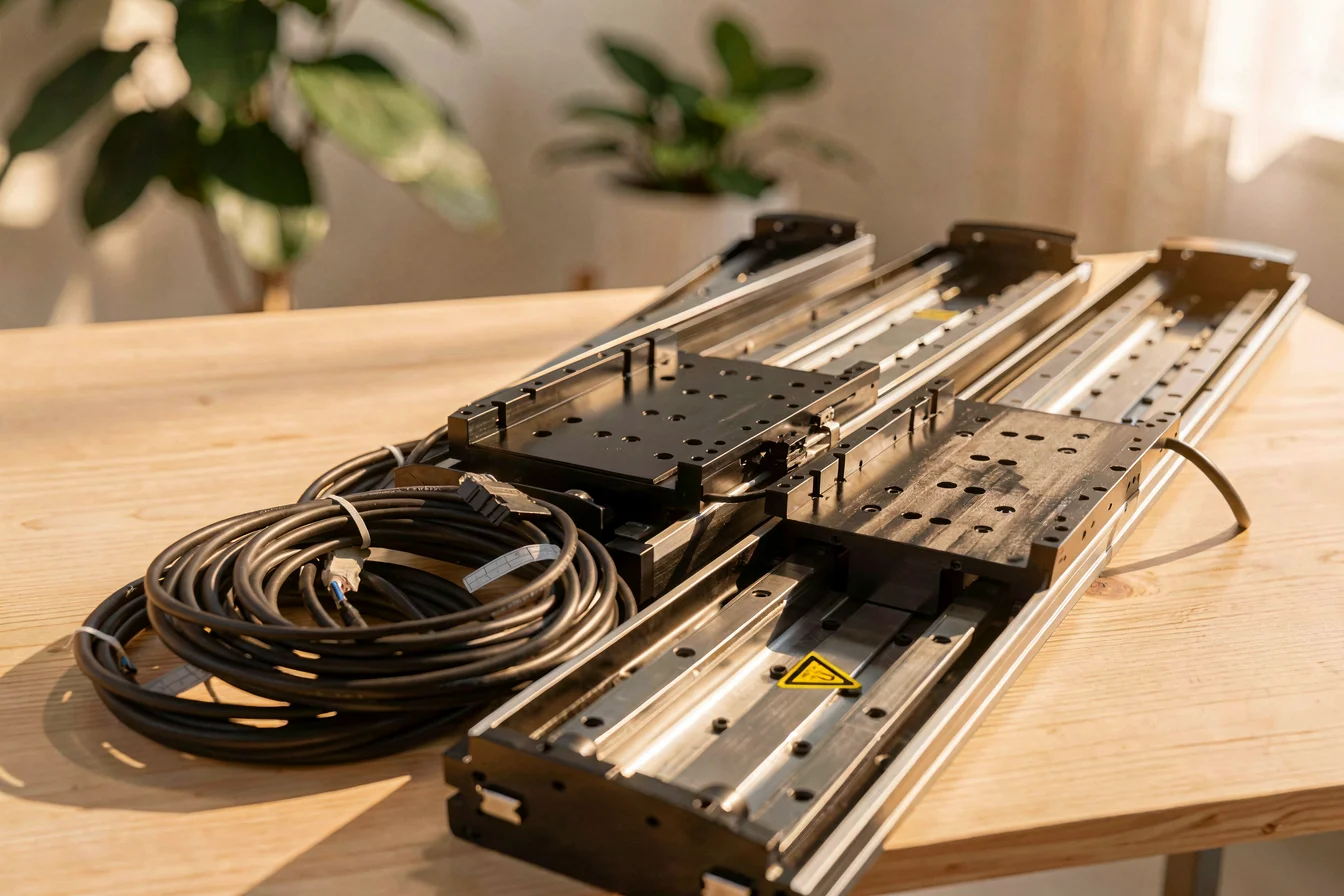 High-precision linear electromagnetic actuator