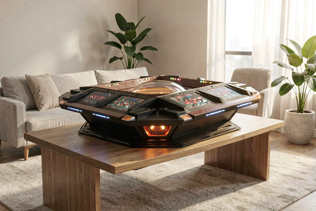 High-Demand Electronic Roulette Game Machine for Home Use