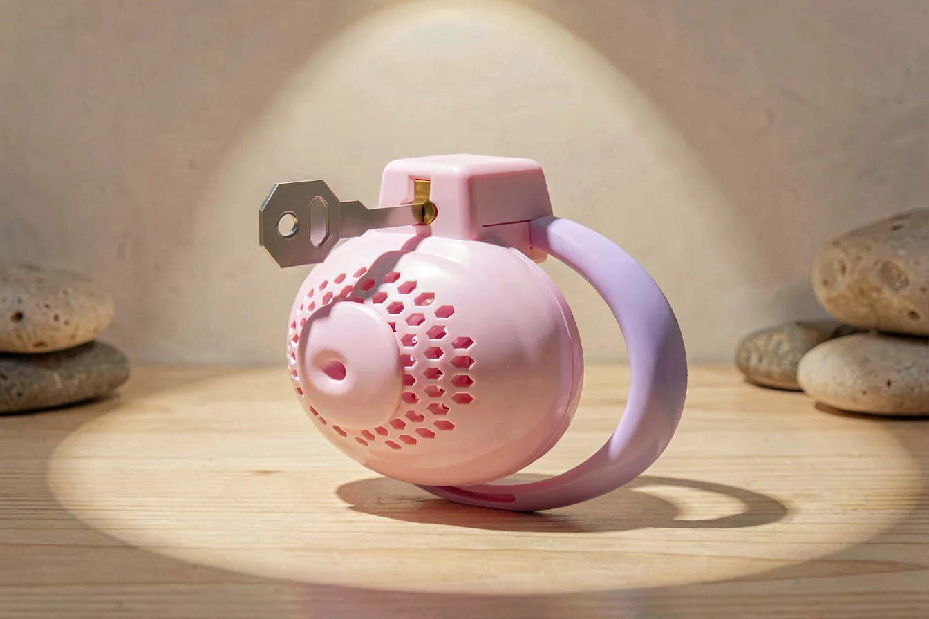 Skin-safe 3D printed chastity devices