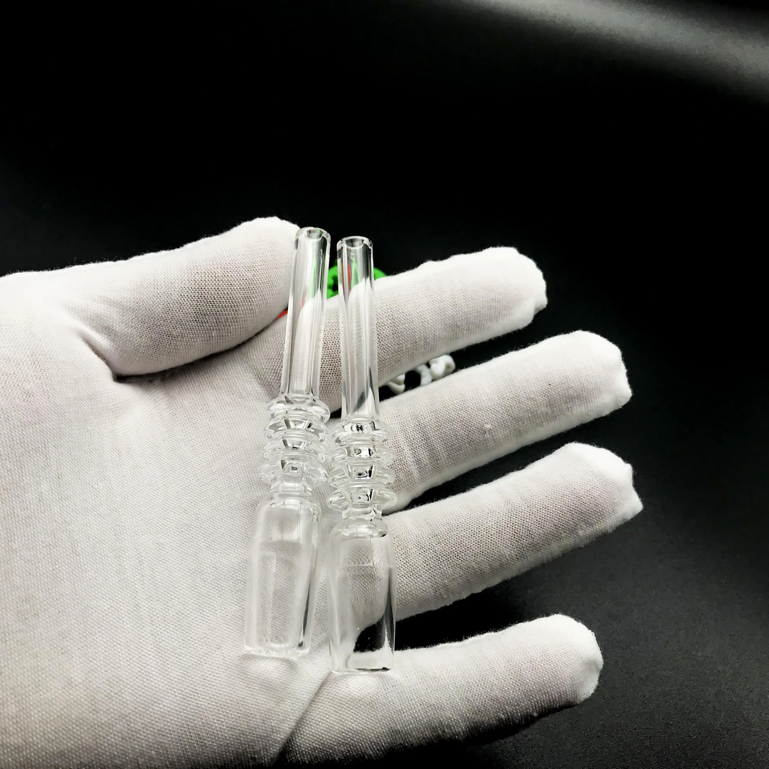 

10mm 14mm 18mm banger quartz nails With Plastic Clip For Hookah Glass Bongs