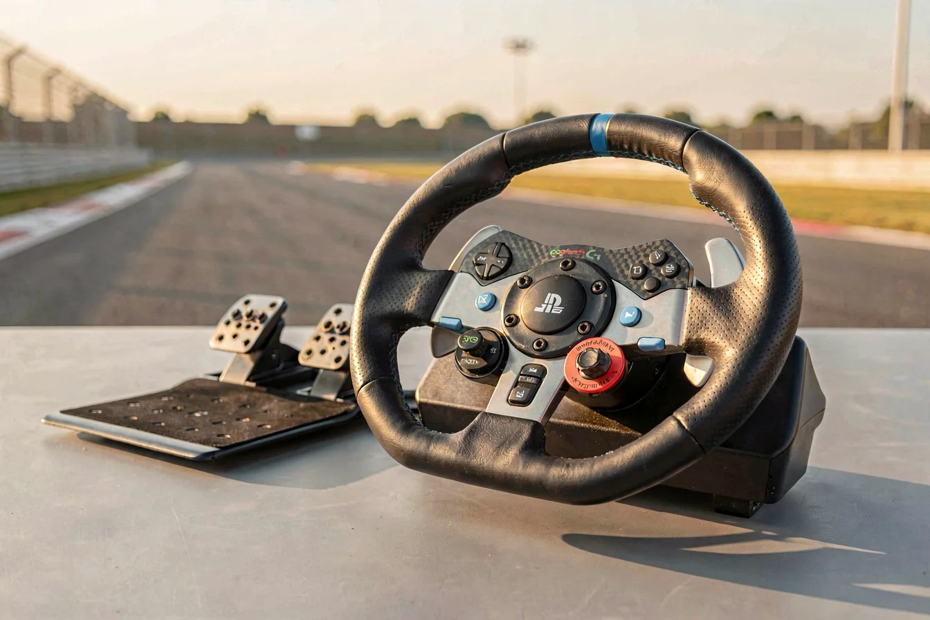 durable Logitech G29 Racing Wheel