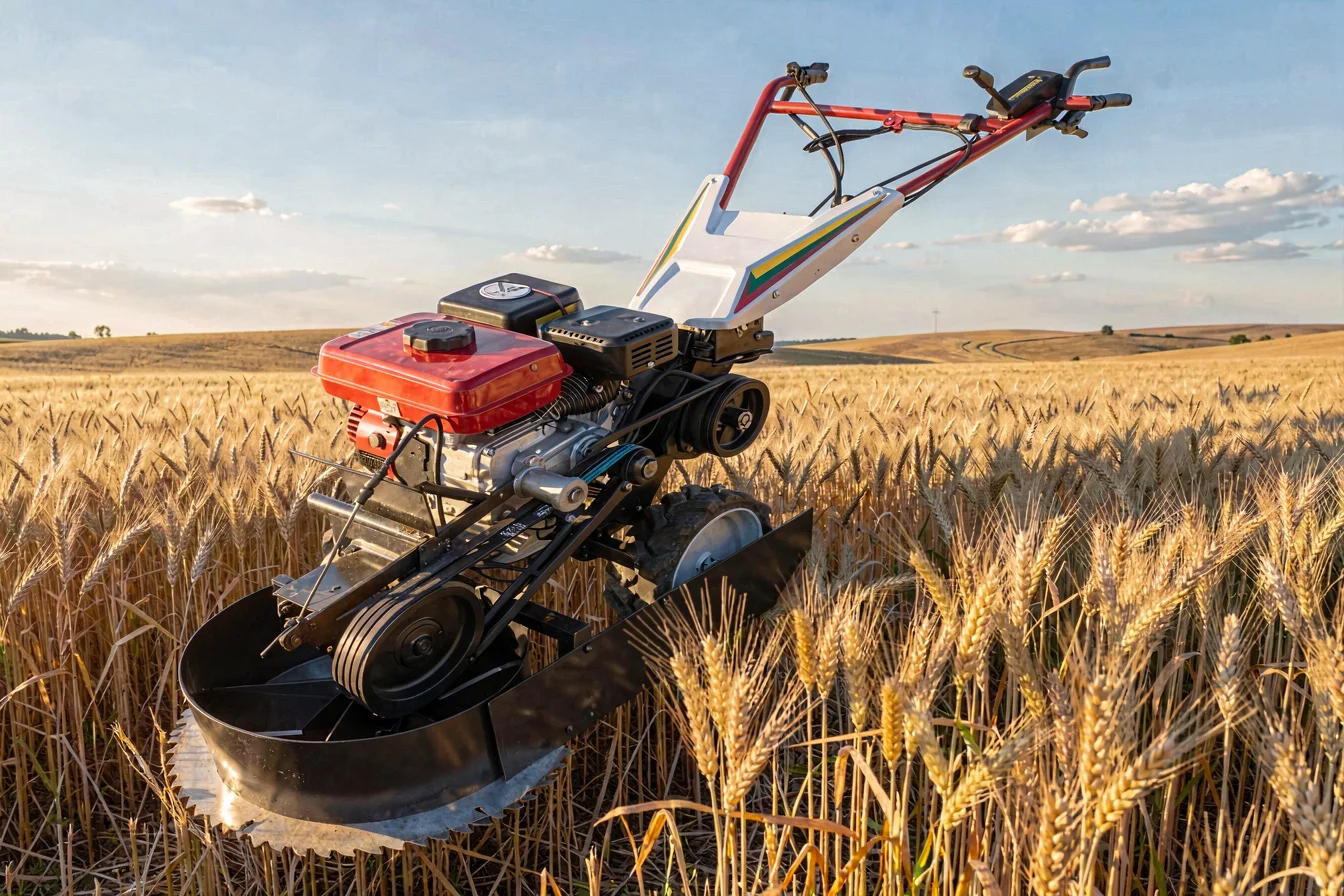 High-power wheat cutting machine