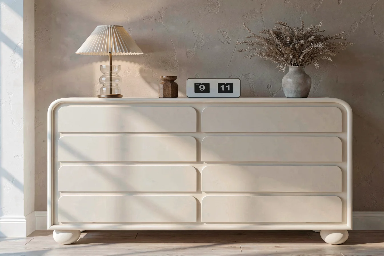 Modern cream sideboard