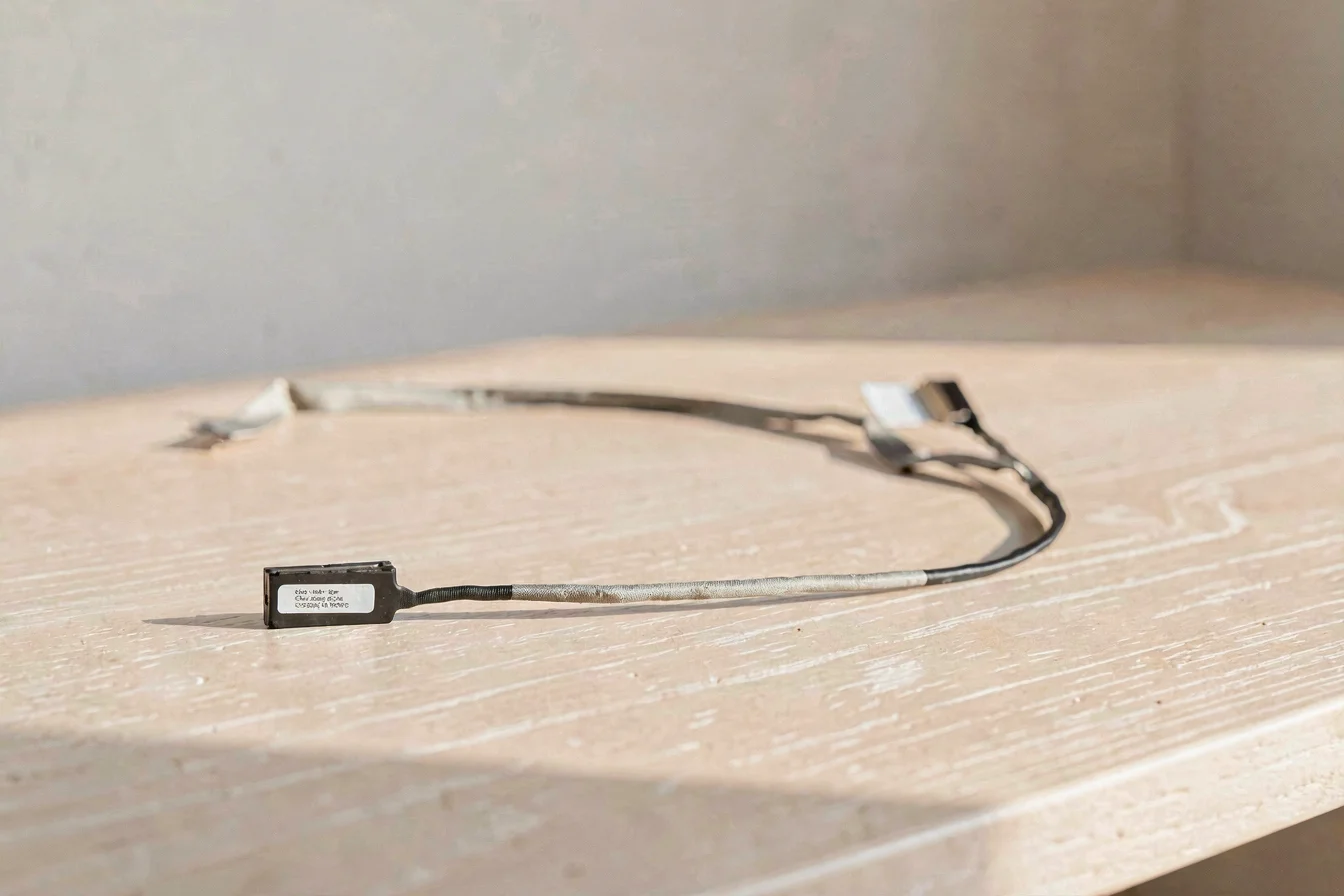 Forward-Looking Laptop Screen Cable Connector