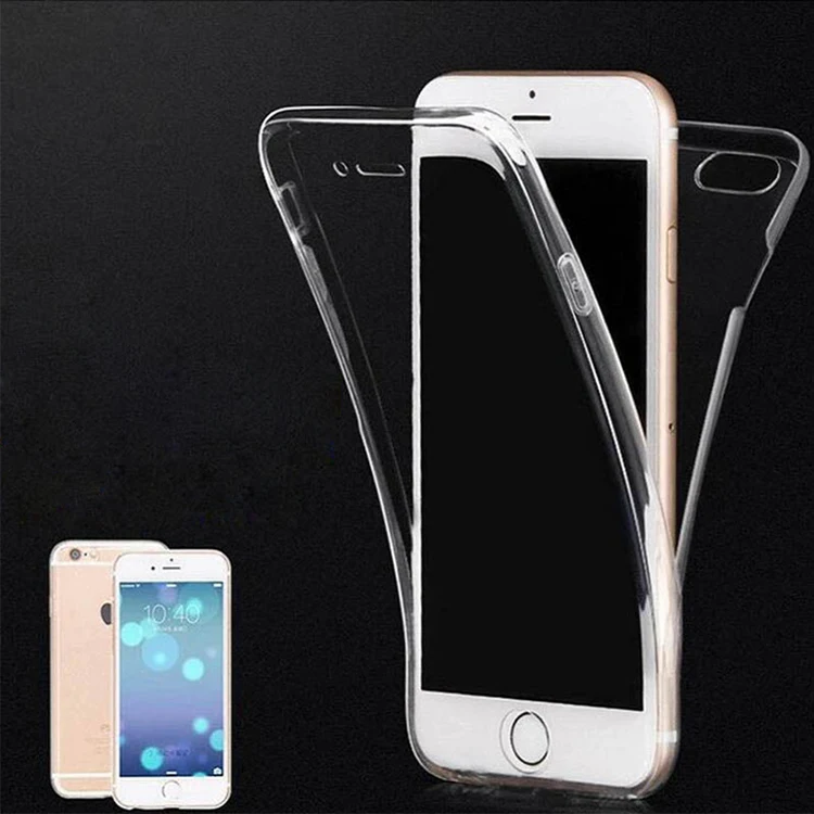 

All-Inclusive Minimalist Design Slim Clear 360 Phone Case For Iphone 15 14 13 12 11 Pro Max Mini X Xs Xr 8 7 6 6s Plus 5 Se