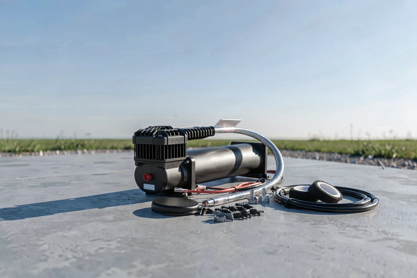 Heavy-duty York auto air compressor